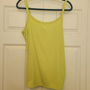 NWOT No Boundaries Lime Green Tank